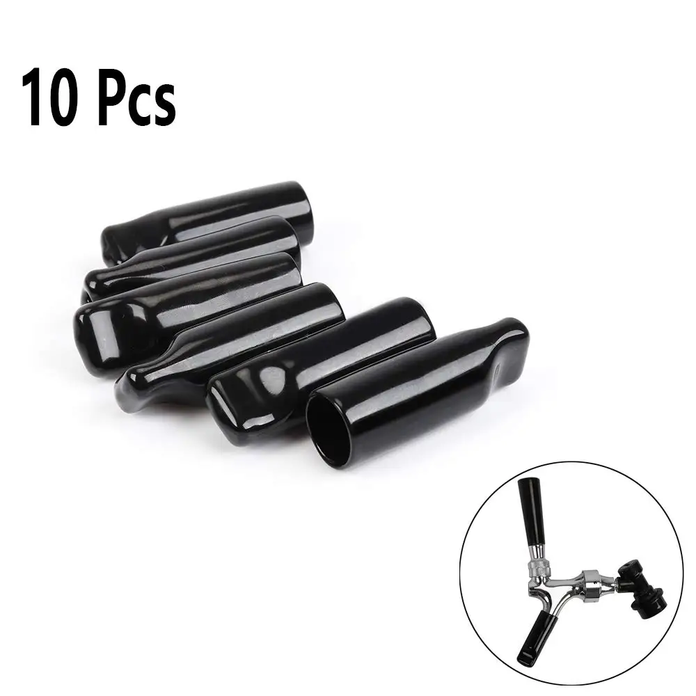 

10PCS Beer Tap Cover Draft Faucet Keg Caps Rubber Tap Soother Sanitary Cover