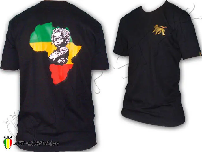 Футболка Rasta Классическая Высококачественная футболка с рисунком из мультфильма