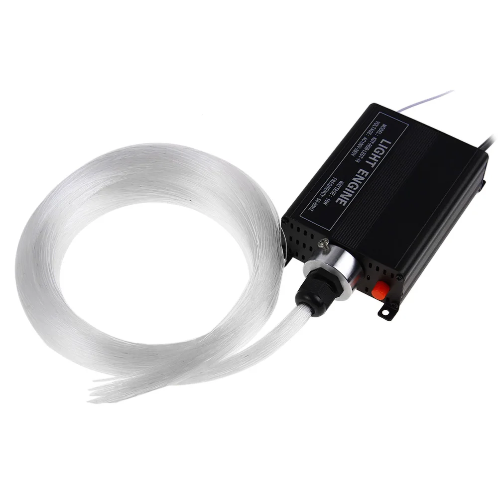 

Creative 16W RGBW LED Optic Light Star Ceiling Kit Lights 150pcs 0.75mm 2M Optical Fiber Engine Lighting With RF 24-Key Remote