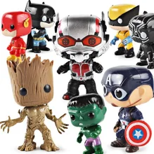 

1pc The Avengers 3 Infinite War Marvel PVC Action Figures Spiderman Figurines Kids Toys Hulk Captain America Spider Man Batman