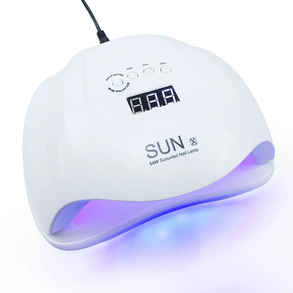 SUN X 54W Nail Dryer UV LED Lamp LCD Display 36 LEDs Nail Dryer Lamp