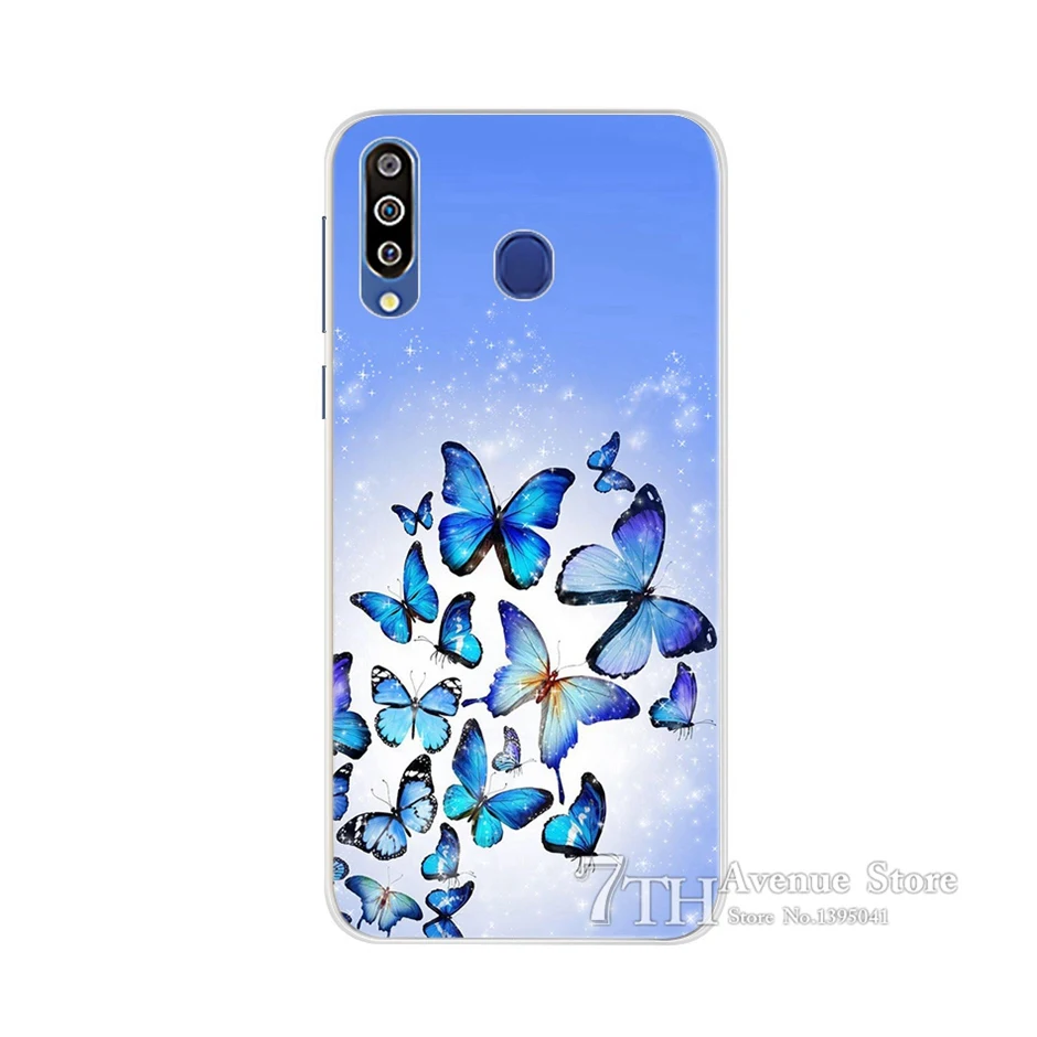 Фото Чехол для Samsung Galaxy M30, чехол для Samsung A40s, M305F, M305FN, M305G, мягкий силиконовый чехол-накладка с рисунком для Samsung M30, чехол для телефона №4
