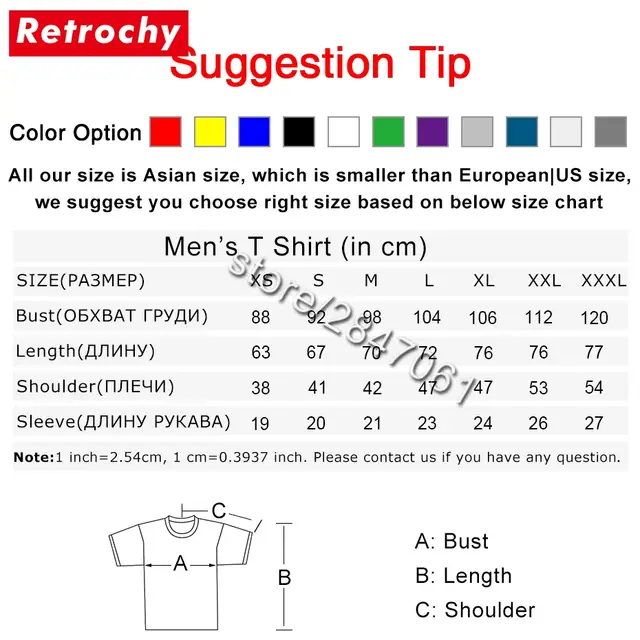 Us Shirt Size Chart Mens