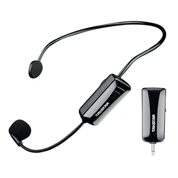 

Takstar HM-200W wireless UHF Headworn Microphone use for speech, teaching, tour guide, propaganda
