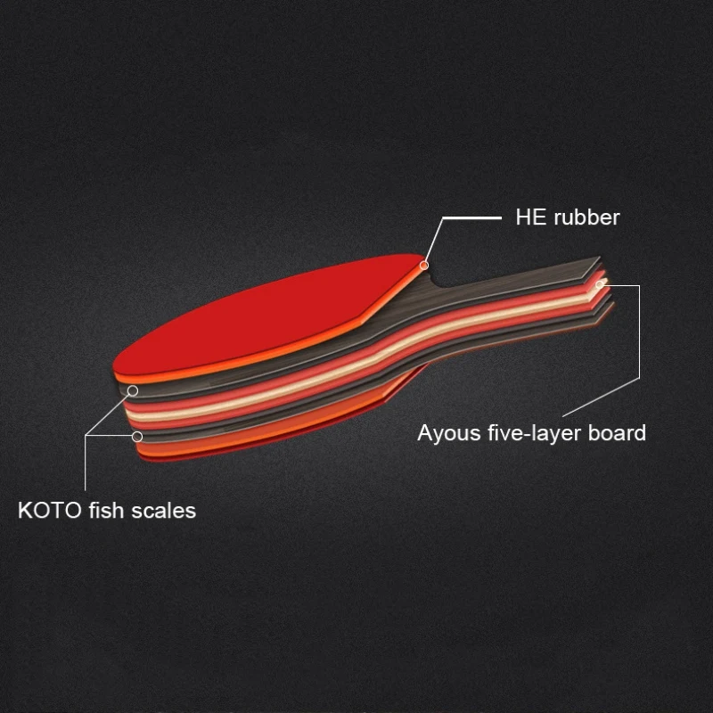 BOER 6 звезд ракетка для настольного тенниса Paulownia легкая мощная ракетка для Пинг-Понга Летучая мышь сцепление настольный теннис обучение с сумкой