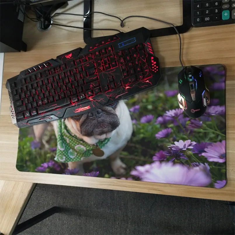 pug-funny-animals-wallpaper-notbook-computer-Gaming-Rectangle-Silicon-Durable-Mouse-Pad-Computer-Mouse-Mat-(3)
