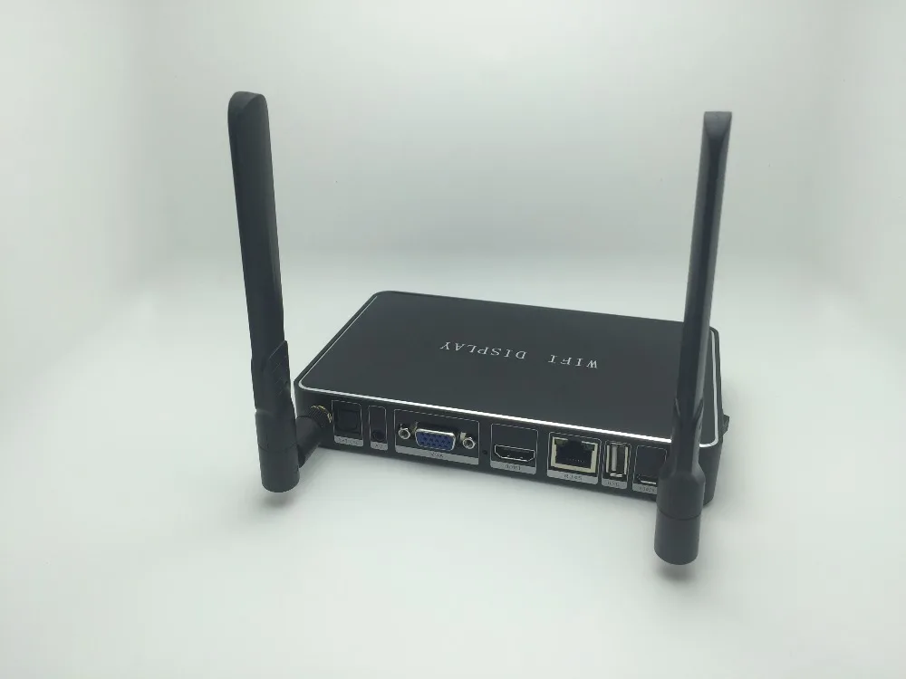 Двойной wifi 2,4G+ 5G, HD 1080 P Airplay Wifi Дисплей ТВ коробка спутниковый ресивер HDMI+ VGA+ AV Miracast DLNA простой обмен для Android, IOS, Windows