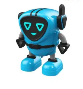 Новое поступление JJRC R7 боевой робот DOUDOU Радиоуправляемый мини-Робот Игрушки сувениры для детей Рождественский подарок на день рождения - Цвет: blue