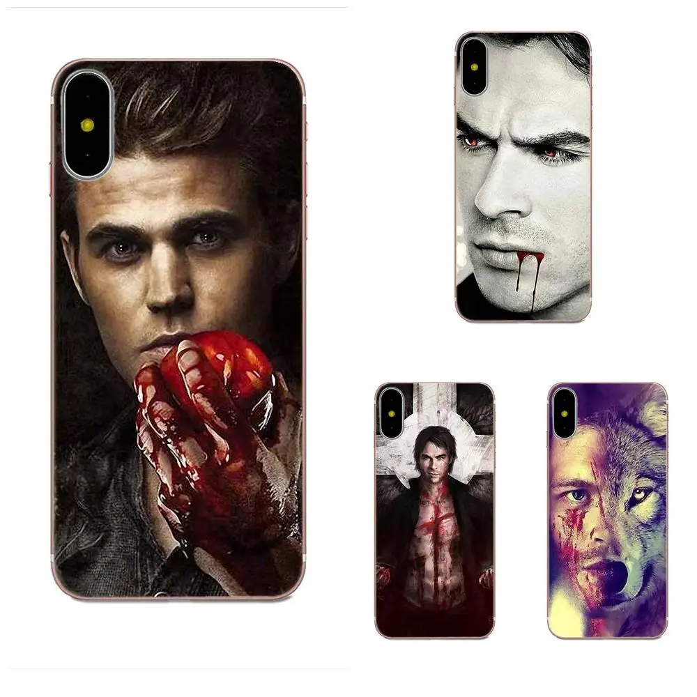 Vampire Diaries Damon Ian Somerhalder For Huawei Honor 4C 5A 5C 5X 6 6C 6A 6X 7 7X 8 9 V8 V10 Y3II Y5II Y6II G8 P7 Play Lite | Мобильные