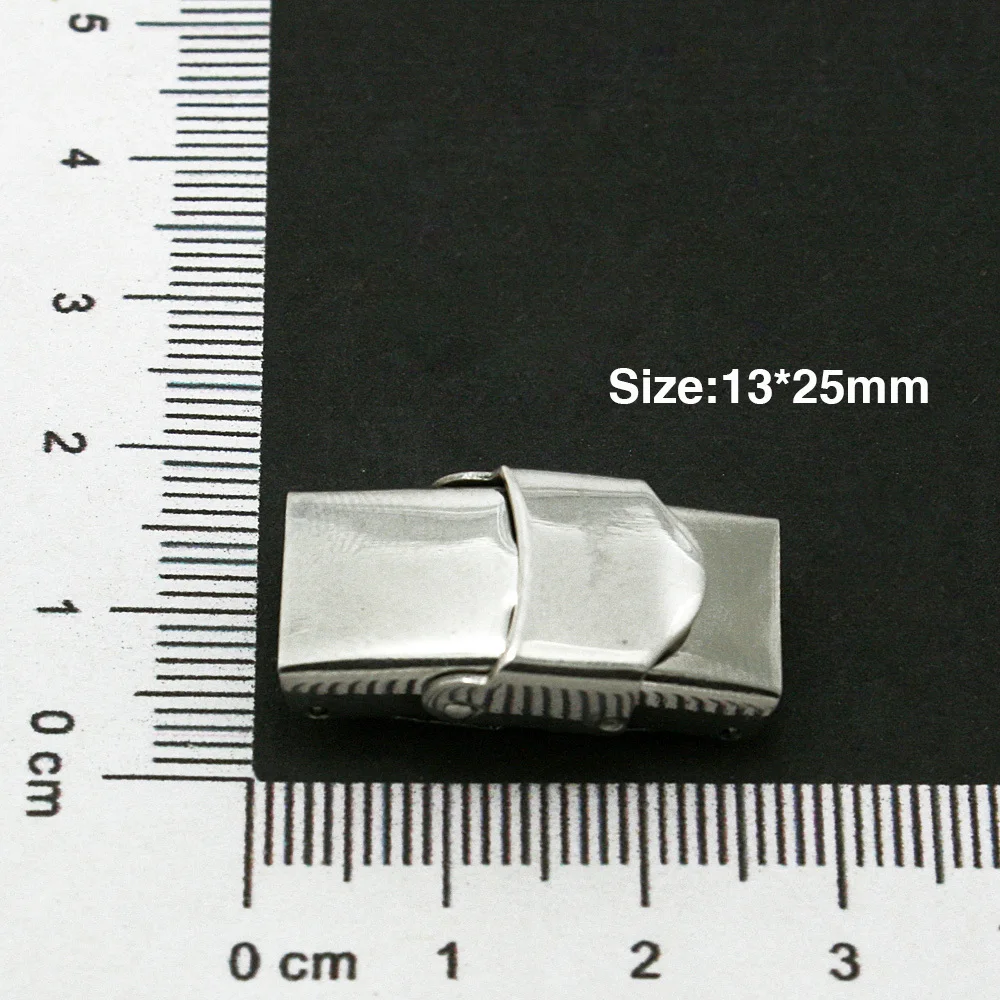5pcs/lot Rhodium Plated Magnetic Round Clasps 13*25mm for Jewelry Making CN-FKB032-69 | Украшения и аксессуары