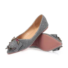 Женские туфли на плоской подошве с острым носком, украшенные кристаллами, с пряжкой, с мягкой подошвой; женские балетки; туфли-лодочки без застежки; лоферы