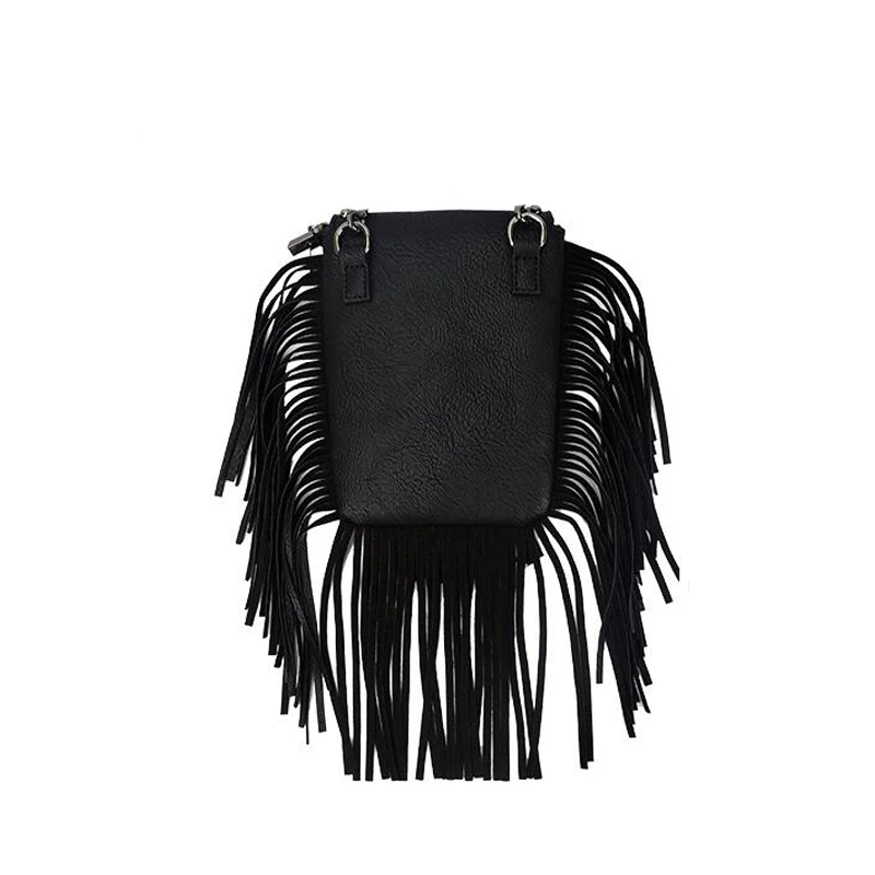 New Vintage Bohemian Fringe Messenger Crossbody Bag Purse Women Tassel Boho Hippie Gypsy Fringed Tote Handbag Womens (28)