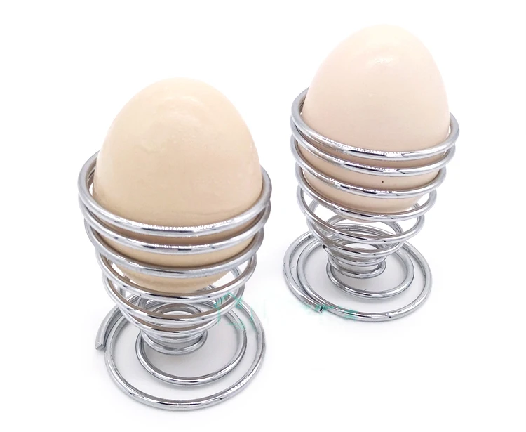 1 шт. держатель вареных яиц Горячие продукты Stainelss стальная пружинная проволока лоток Подставка для яйца инструмент для приготовления пищи