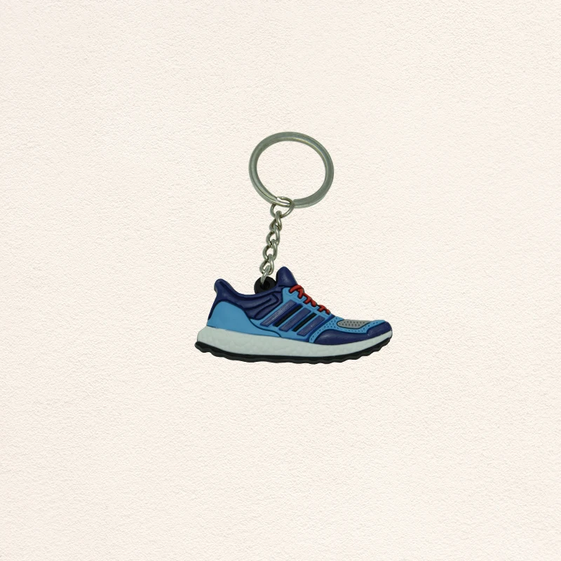 almohada Inolvidable Extracción Cute Ultra Boost Mini Silicone Key Chain Woman Kids Key Rings Gifts Sneaker  Key Holder Jordan Shoes Keychain