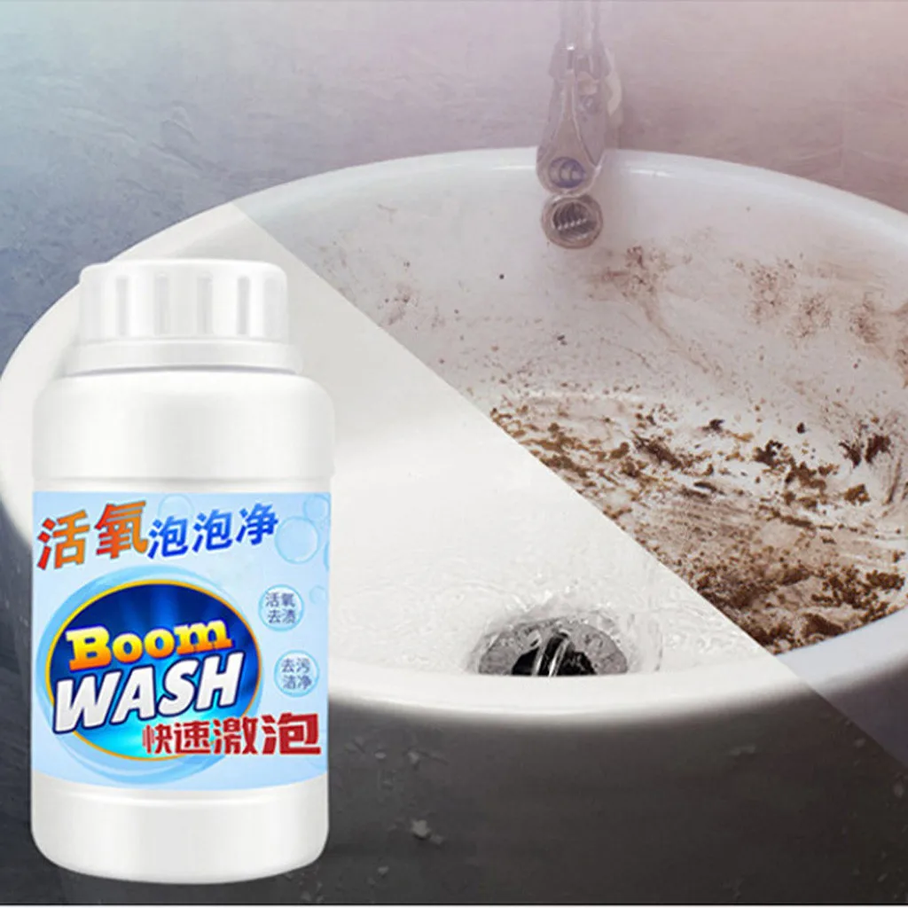 

Cleaner Kitchen Degreasing Cleaning Fast Foaming Cleaner For Toilet Washing Machine Wewer Sink Floor Bathtub Sewer Clean Powder