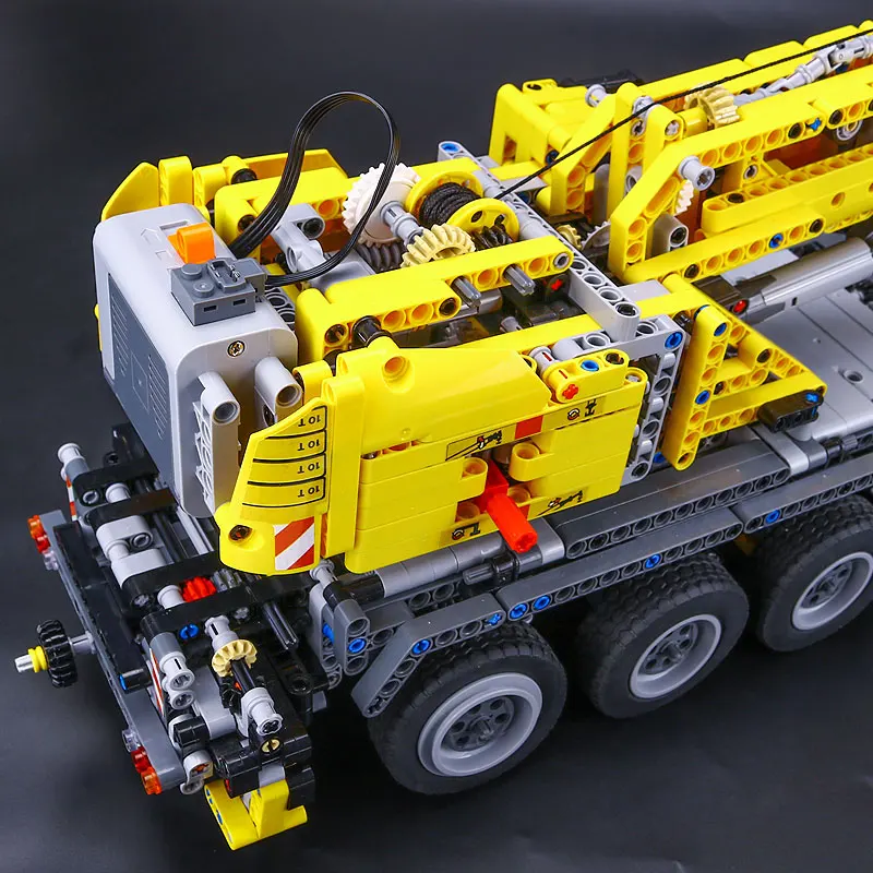  DHL 20004 Technic Motor Power Mobile Crane Mk II Model compatible with 42009 Building Blocks Bricks