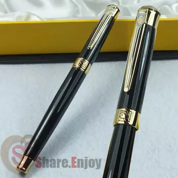 

PICASSO 903 BLACK AND GOLDEN IRIDIUM FINE NIB FOUNTAIN PEN