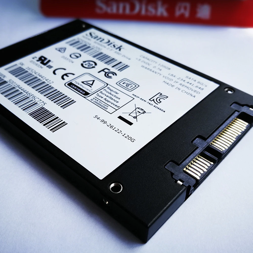 Двойной Флеш-накопитель SanDisk SATA SSD плюс 240 ГБ HD SSD жесткий диск HDD 2,5 жесткий диск SSD 480 ГБ 240 120 960 твердотельный накопитель для портативных компьютеров