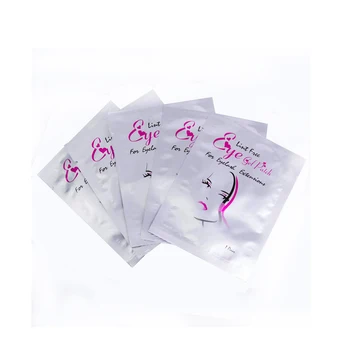 

100PCS Eyelash Extension Paper Patches Grafted Eye Stickers 4 Color Eyelash Under Eye Pads Eye Paper Patches Tips Sticker
