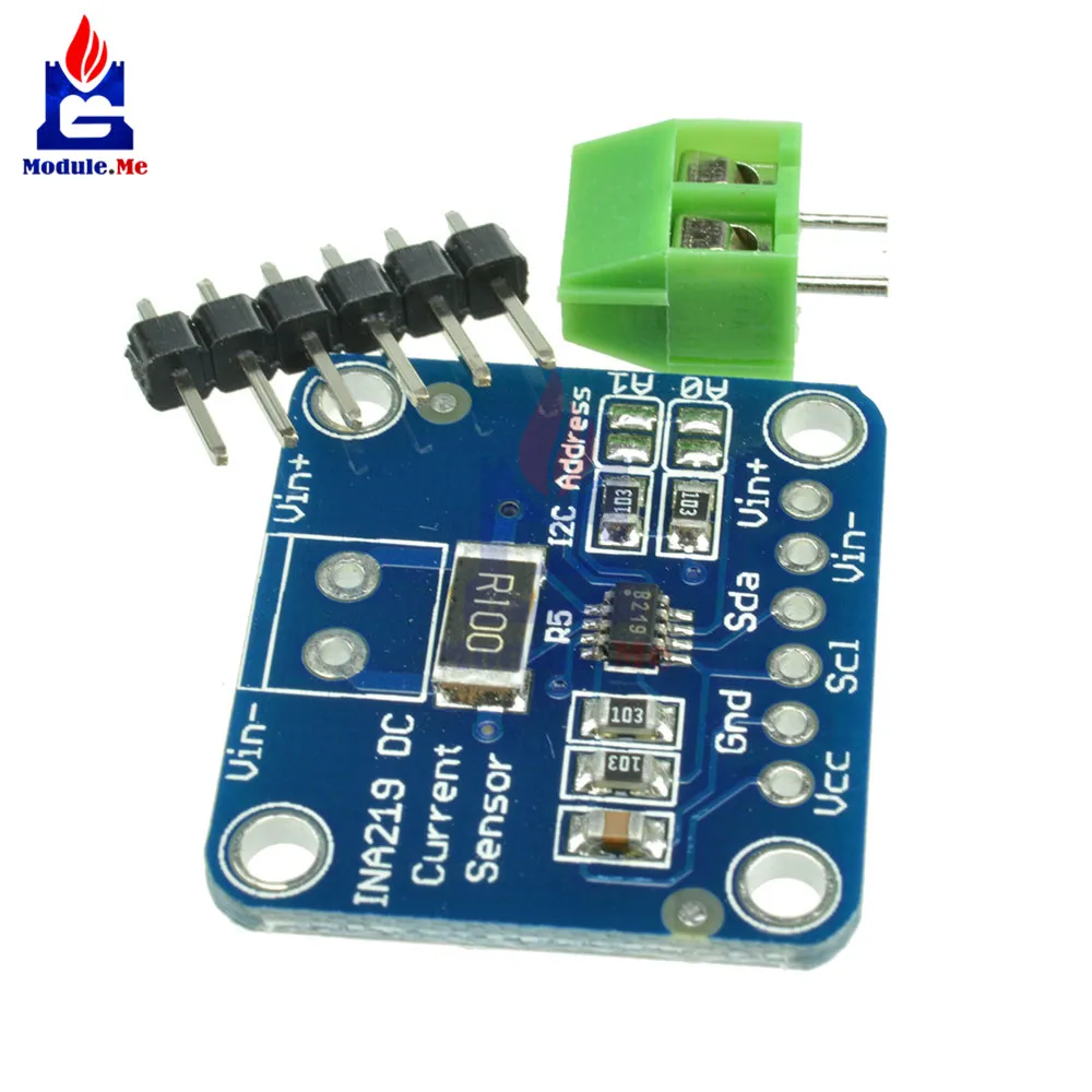 INA219 DC ток питание сенсор Breakout доска модуль датчика IEC интерфейс для Arduino DIY DC INA219B