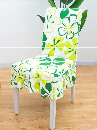 Домашние сиамские чехлы для стульев садовые маленькие для свежести тканей обеденный эластичный Чехол для стула - Цвет: B