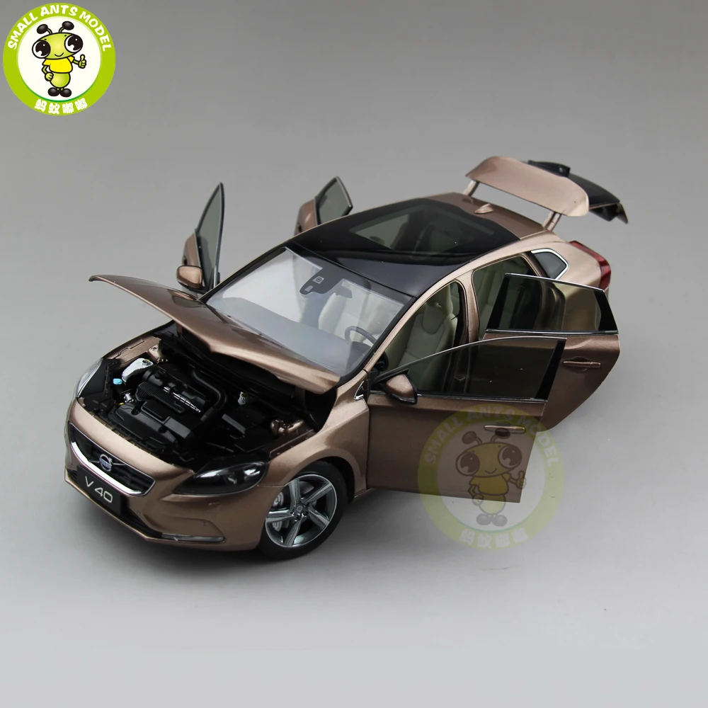 1/18 Volvo V40 универсал хэтчбек литая модель автомобиля Модель игрушки дети мальчик девочка подарок