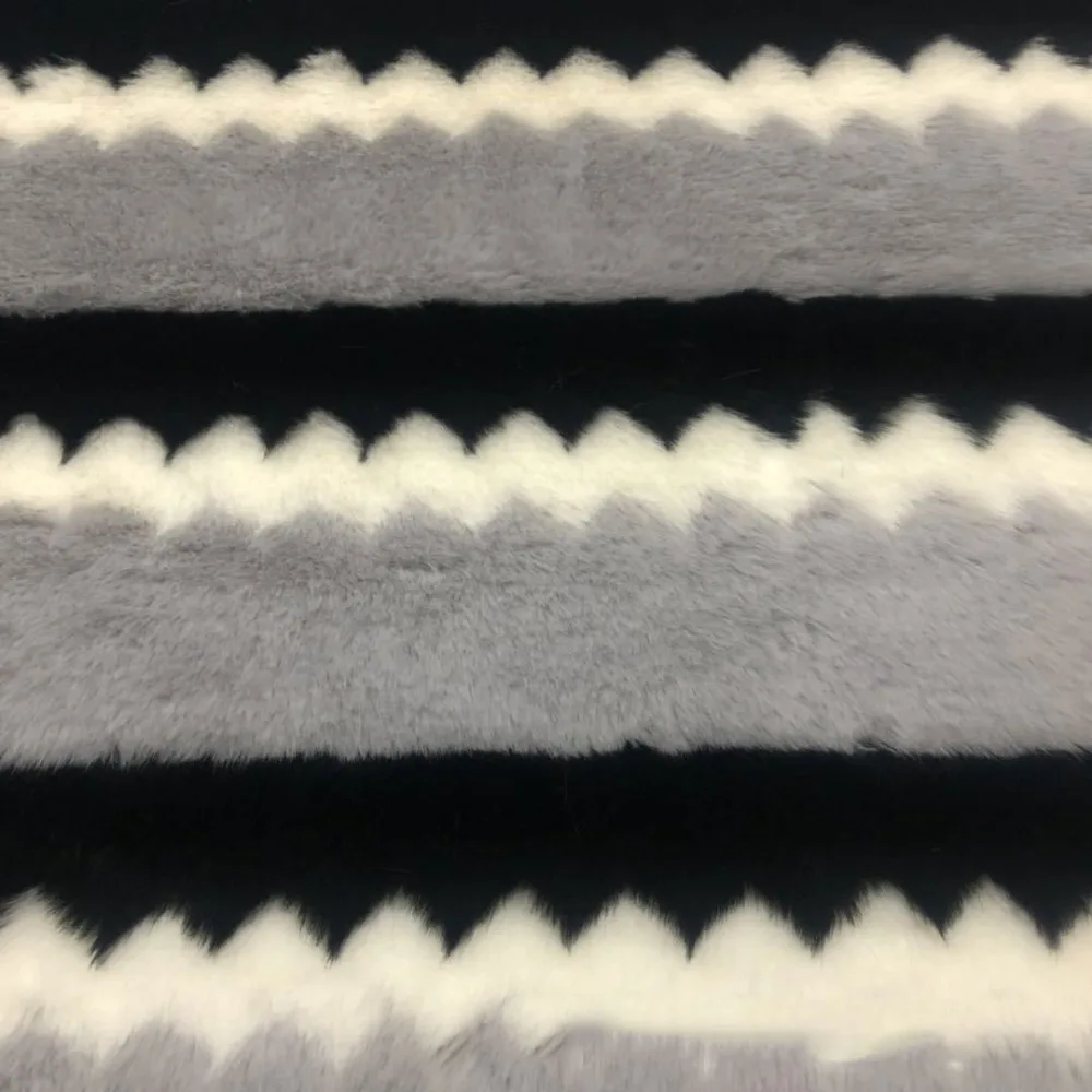 Производитель пользовательских волнистой четыре цвета жаккардовая плюшевые из искусственного меха Haipai плюшевые