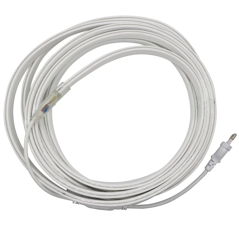 220В DC 12V водонепроницаемый IP67 120 LED/M гибкая неоновая СВЕТОДИОДНАЯ лента SMD 2835