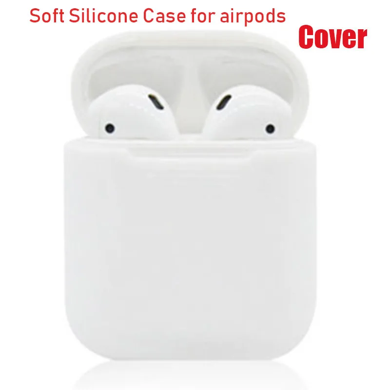 

Silicone Case Cover For Apple Airpods cover For i10 i11 i12 i13 i14 i18 TWS Earbud earphone cover for iphone air pod cover