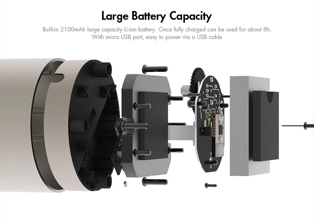 Yee светильник YLFW01YL умный светильник Candela перезаряжаемый аккумулятор и USB Регулируемая яркость