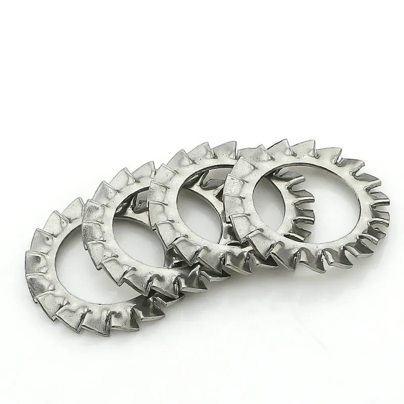 304 Stainless Steel Outer Multi Tooth Washer Stop Washer M14 in Washers