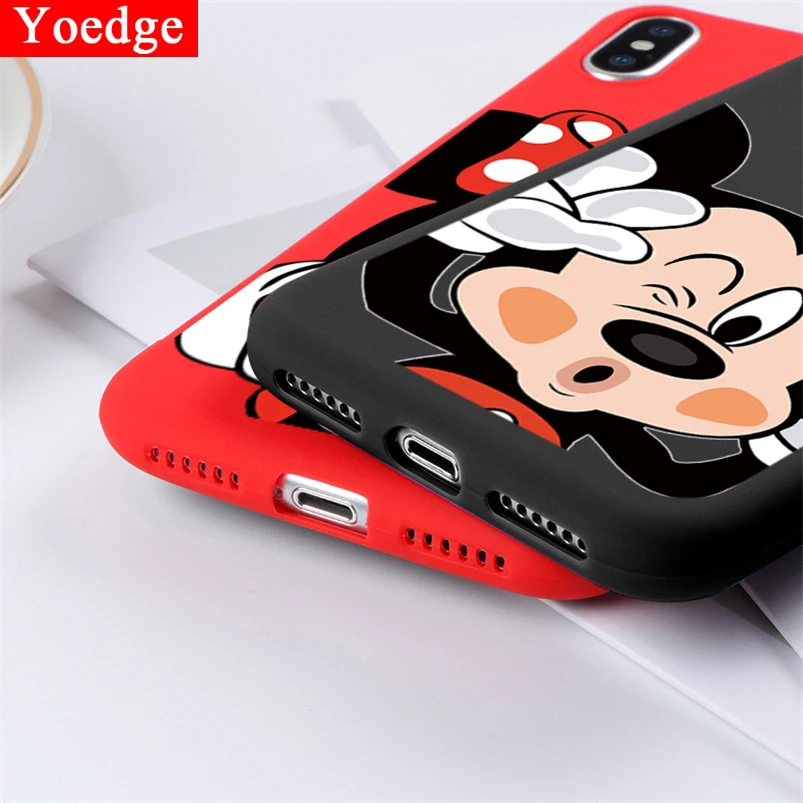Cartoon Matte Phone Case For iPhone 11 Pro XS Max XR X 10 8 7 6 6S Plus 7Plus Luxury Soft TPU Back Cover Funda For iPhone X Case