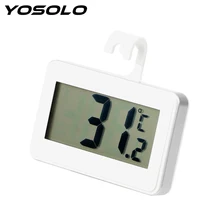 Аксессуары для интерьера, подвесной крюк, Автомобильные украшения, ЖК-цифровой термометр, автомобильный Стайлинг, магнит, регулируемый