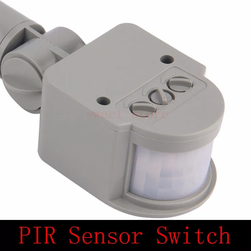 High Quality Adjustable Motion Sensor Wall Light Lamp PIR Infrared Motion Switch Sensor Detector AC220v Outdoor for LED light  (3)