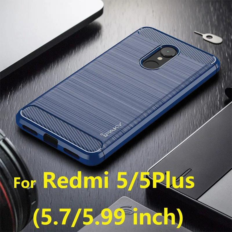 IPaky противоударный чехол для телефона силиконовый на ксиоми редми 5 плюс Xiaomi Redmi