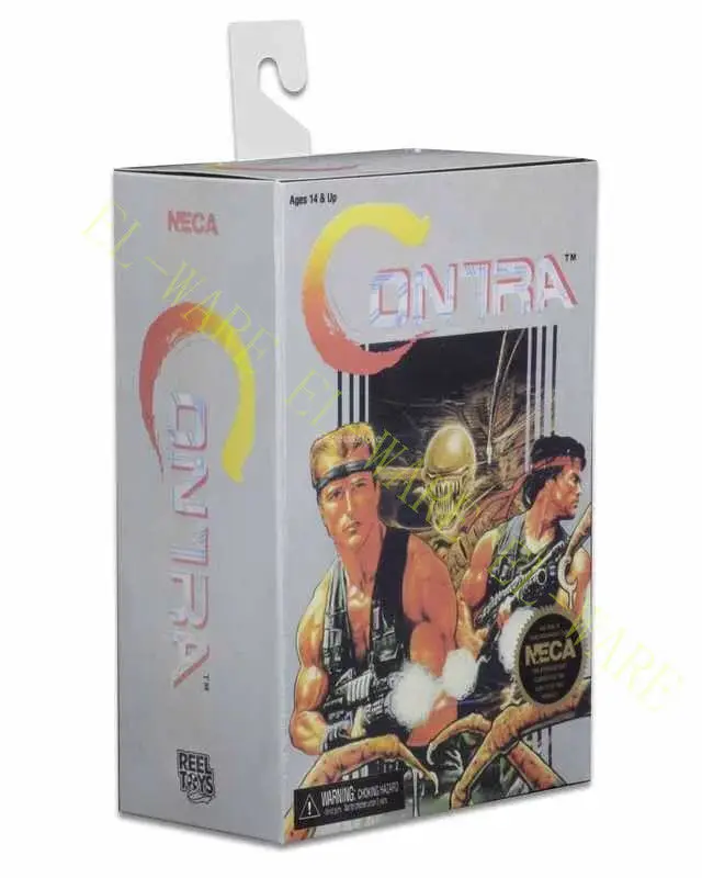 7 дюймов NECA Contra &quotвидео игра Bill and Lance 2 пакет Nintendo PVC экшн фигурка Модель