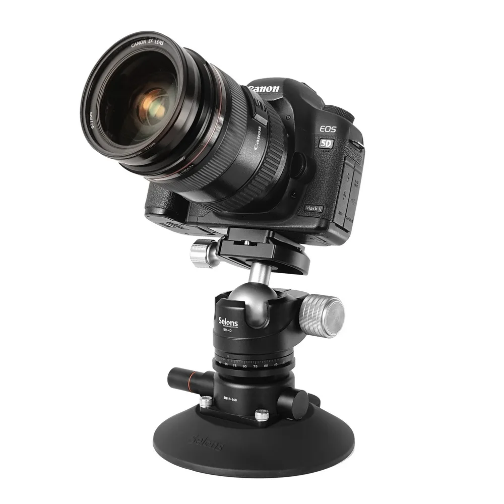 Sistema de Montagem para Câmera Selens Powr Grip Polegada Vácuo Ventosa Câmera Dslr Vídeo Telefone Inteligente & Gopro Sh1p-148 5.9 - Image 3