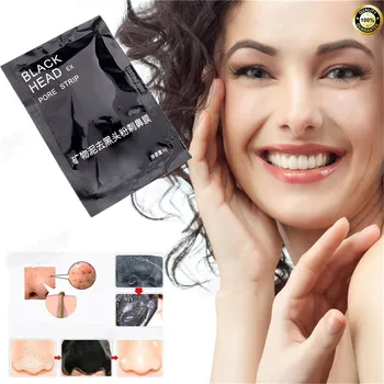 

100% Original Blackhead Remover Face Mask 6g ACNE Treatment Oil Control Bamboo Charcoal T-zone Peeling Mask Skin Care Nose Mask