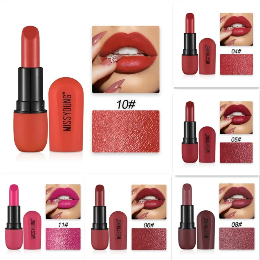 

2019 New 1pcs Makeup Matte Liquid Lipstick Women Lips Maquiagem Matt Lip Gloss Make Up Cosmetics Mate Lip Stick Mau Lipgloss #05