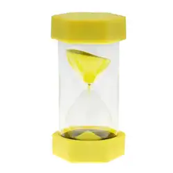 Песочные часы Для детей домашние задания таймер песочные часы яйцо таймер большой песок таймер для варки яиц Песочные часы 30 мин. желтый