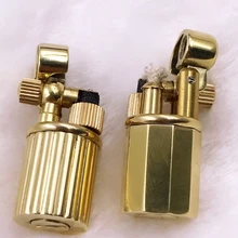 WZH 3,5*2,3 мм 40 г ручной работы латунный Мини подъемник керосиновая зажигалка