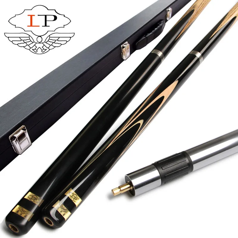 LP Zhizun King Cue Snooker 9.8mm 10mm Tips 3 4 Snooker Cues Case Set