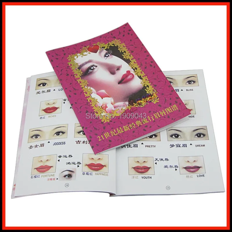 

New arrival teaching material teaching book eyebrow eyebrow embroidering workbook floats the lip exercise books Beginner Books