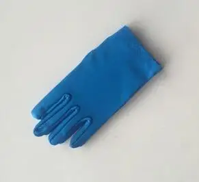 DKBLINGS 10 пар белая перчатка перчатки для представлений для студентов белые танцевальные Детские командные танцевальные перчатки - Цвет: blue