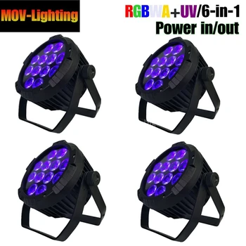

4pcs/lot slience Led Par Light 12*18W 4in1/5in1/6in1 indoor Stage Light 12x18w dj lighting