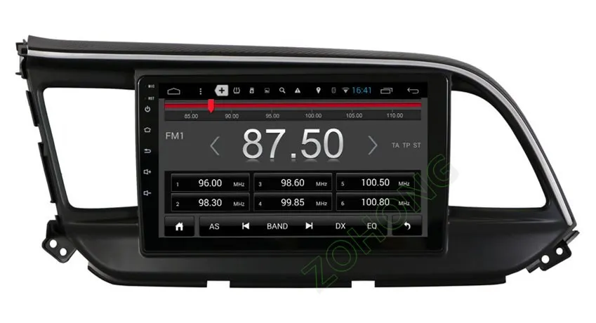 9 дюймов PIP 2.5D Octa 8 ядерный PIP Android для hyundai Elantra автомобильный DVD мультимедийный плеер радио gps Навигация BT wifi карта