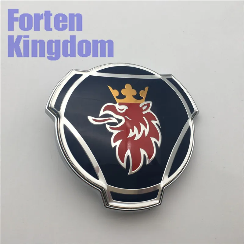 Forten Kingdom 20 штук для Scania 80 мм синий ABS автомобиль Грузовик Передняя решетка капота эмблема значок 1401610 оптовые продажи