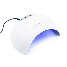 Новинка 24 Вт УФ светодиодная лампа для сушки ногтей 8 светодиодов УФ-лампа Автоматическое распознавание ногтей маникюрные инструменты для отверждения гель-лака 60 s/90 s/120 s Установка таймера