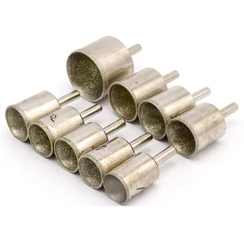 

6mm Handle 3-25mm Shaper Grinding Eye Suction Beads Grinding Head Jade Rounding Tool