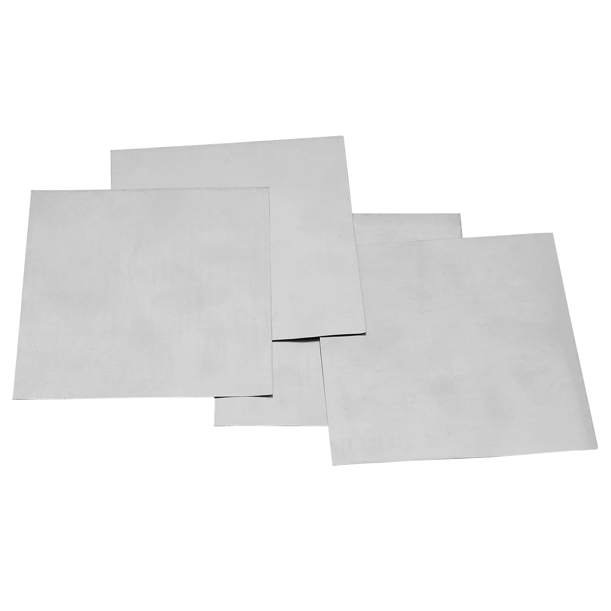 Portable 5Pcs 0.2mm Thickness High Purity Zinc Sheet 99.9% Pure Zinc Plate 140x140mm For DIY Science Lab Tools Accessories